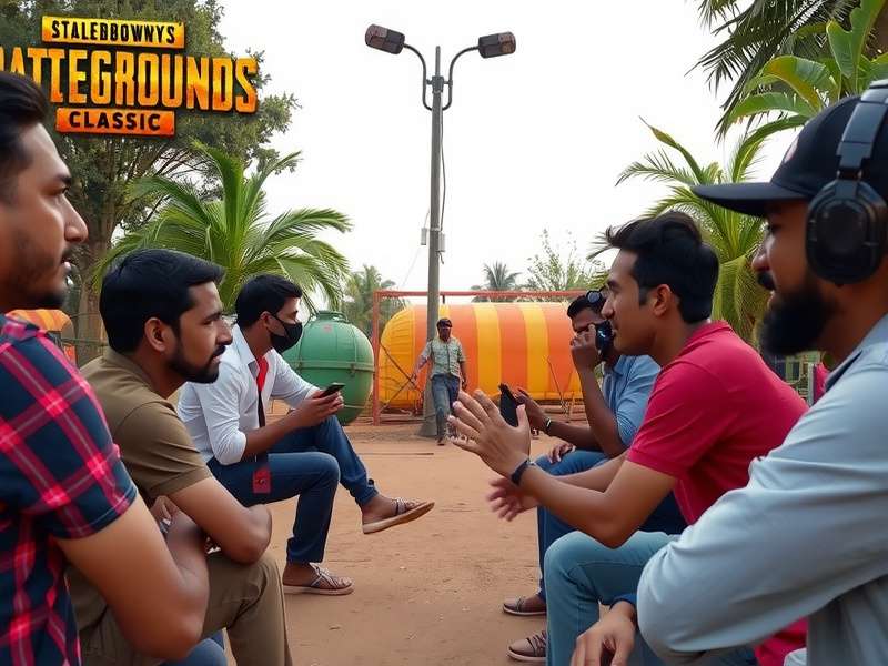 Indian PUBG Mobile TDM Classic community meetup with players and streamers