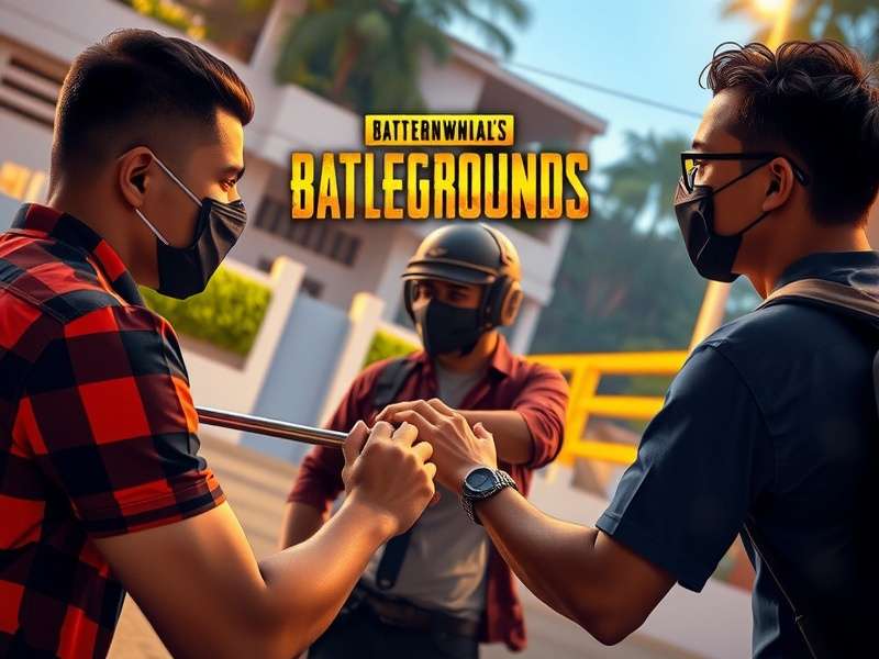 Group of Indian friends playing PUBG Mobile TDM Classic together